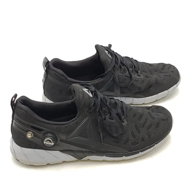 Reebok Zpump Fusion 2.5 AR2815 Women's Black Mesh Running Sneaker Shoes US 7.5 3