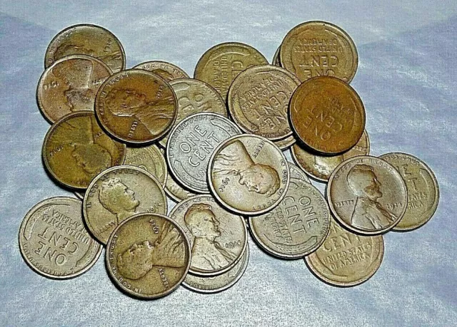 1 (One) 1914-P Lincoln Cent Wheat Penny "G" Good To Better Circulated