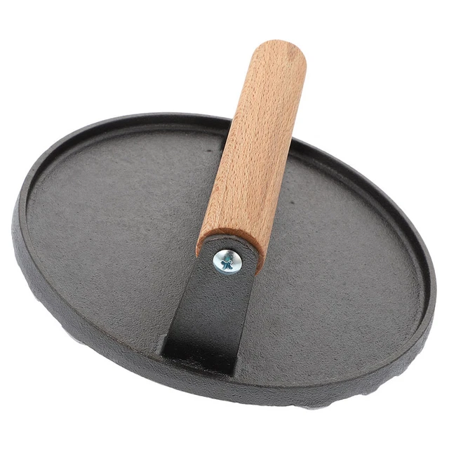 grill press with handle Grill Cooking Household Grill Weight Press Food Press fo