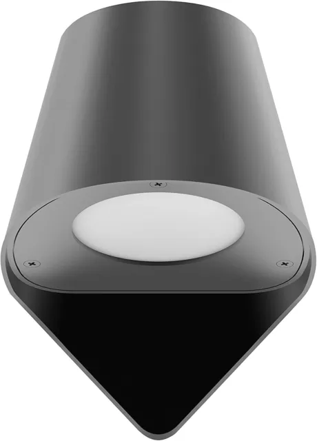 Plafonnier LED 20W 45cm avec détecteur de mouvement temporisation et mode  Veilleuse blanc chaud 830