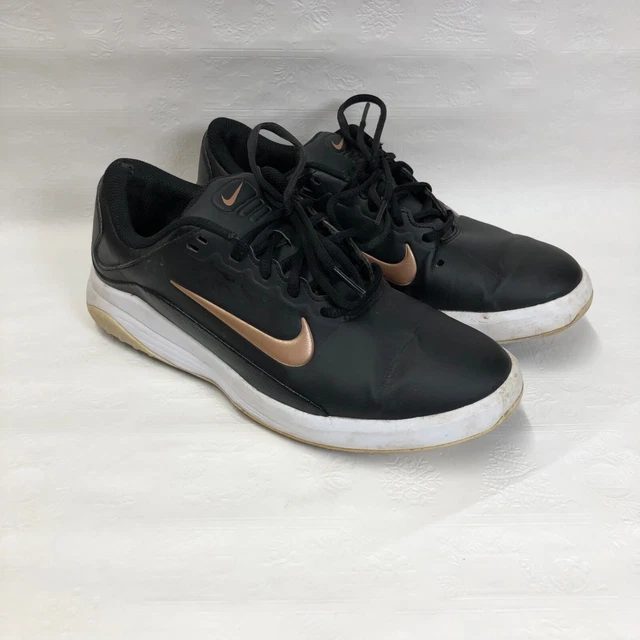 NIKE VAPOR BLACK Fitsole Women s Golf Shoes AQ2324 001 Size 8.5
