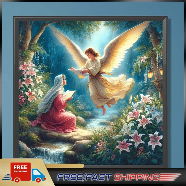 YEESAM ART Pittura A Oli Con Numeri Su Tela 40x50 Cm – Kit Per Adulti E Bambini Con Lente D'ingrandimento