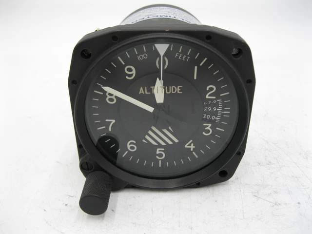 United Instruments Altimeter Pn: 5934Pa-1 A.69 Inspected 8130