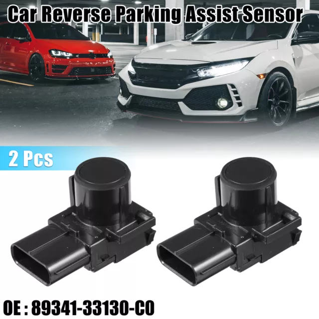2 Pcs Car Bumper PDC Reverse Parking Assist Sensor for Toyota RAV4