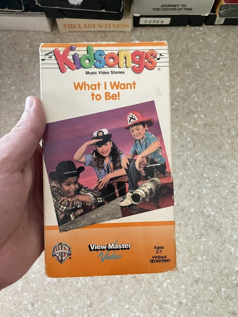 Kidsongs What I Want To Be Vhs KIDSONGS WHAT I Want To Be VHS Video Tape Kids Sing Along Songs View