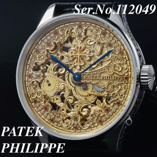 [Marriage Watch] PATEK PHILIPPE Antique Hand-wound Skeleton Vintage Super Rare