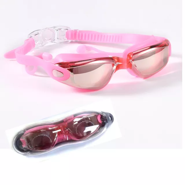 Myopia Prescription Optical Swim Glasses Goggles Corrective Anti-fog Eyewear AU