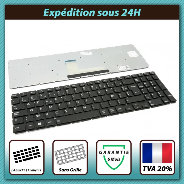 Clavier AZERTY Français Noir Pour Toshiba Satellite L70-A-13P - Réf. CL-524B-C70-AAZN