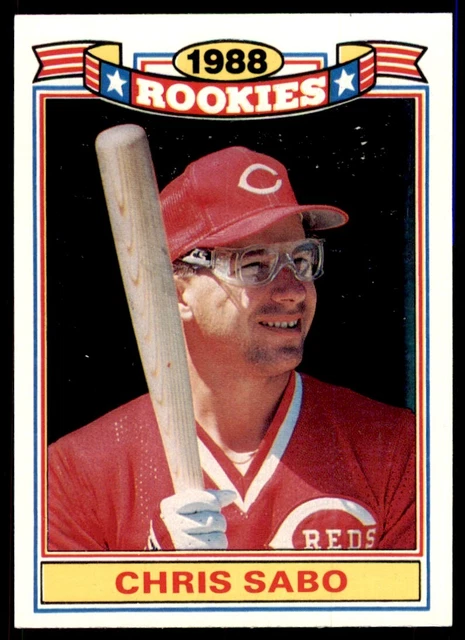 1989 TOPPS ROOKIES Chris Sabo B cartes de baseball #17 EUR 3,16 ...