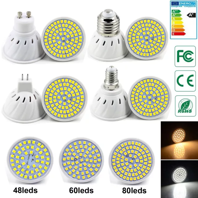 E27 E14 LED GU10 MR16 LAMPADINE Porta Faretti Incasso 5W 8W 10W 220V Led Spot 2