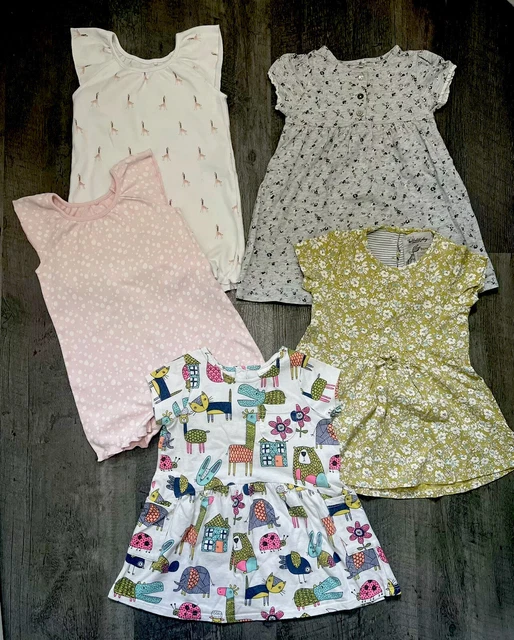 🎀 Baby Girl 12-18  Months Bundle Dresses Rompers Summer All Next