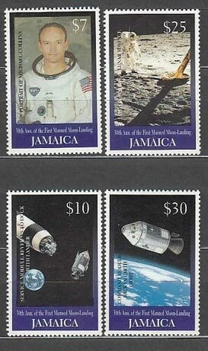 Jamaïque - Courrier Yvert 931/4 MNH Astro