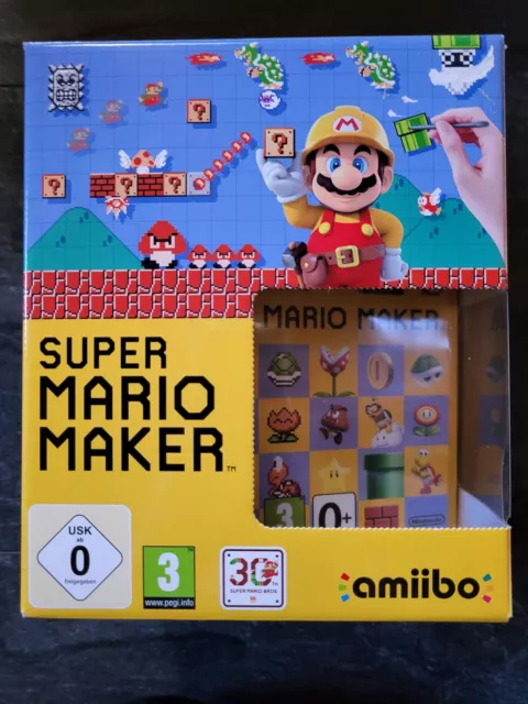 Super Mario Maker - (Nintendo Wii U, 2015)