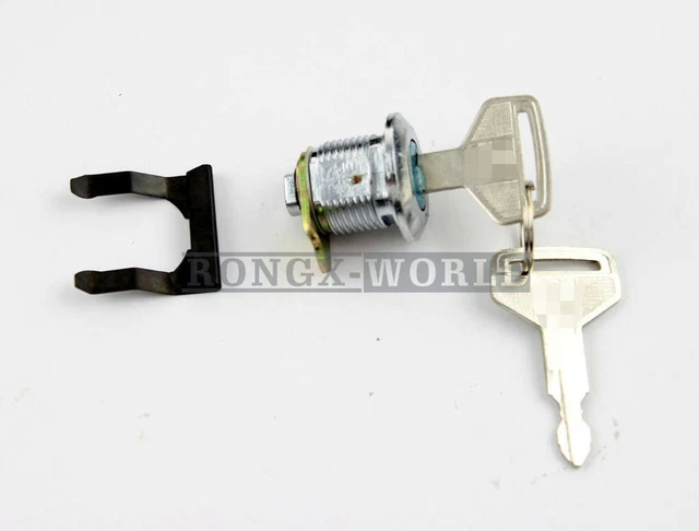 1PCS Side Door Lock / Key Cylinder Pump Door Lock With Key For Kobelco Excavator