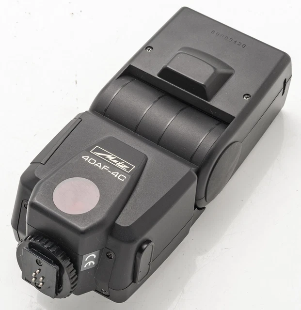 Metz Mecablitz 40 AF-4 C 40AF-4C TTL Blitz Blitzgerät Flash für Canon EOS analog