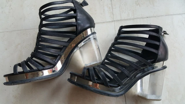SANDALES SPARTIATES CHANEL TAILLE 36.5 EUR 260 00 PicClick FR