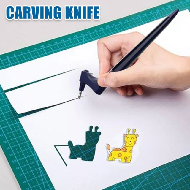 Schneide Papier Schneidwerkzeuge mit #raft Messer Werkzeug Kunst 360-Grad·Klinge