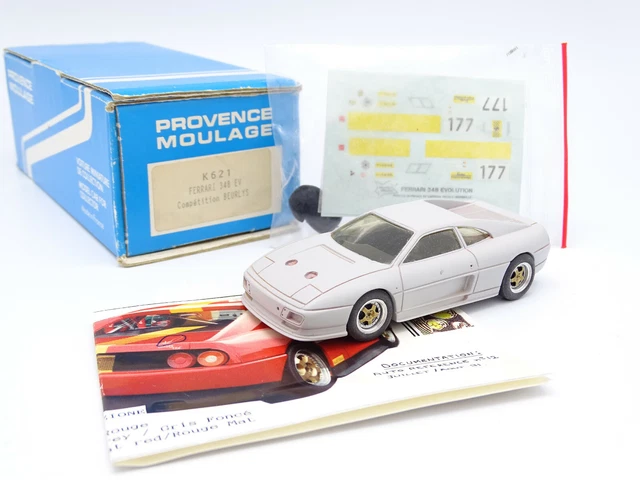 Kit à Monter Provence Moulage 1/43 - Ferrari 348 EV Competition Beurlys - Complet