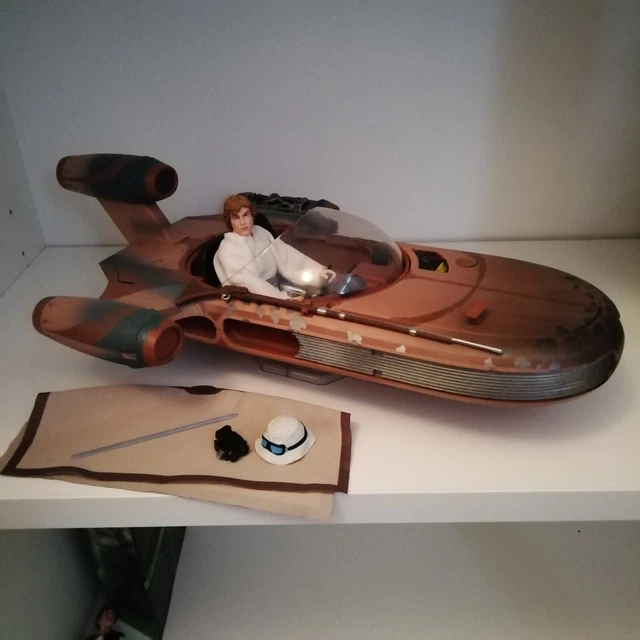 Star Wars 6 Inch Scale Black Series Land Speeder Loose & Luke Skywalker Figure