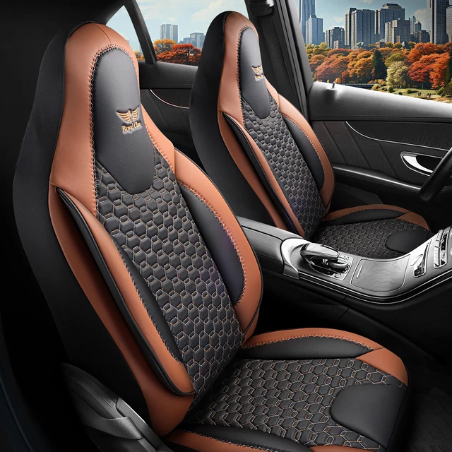 Housses De Siège Auto 5 Pièces Pour Mazda CX-3, CX-5, CX-30 (2015-2023) – Bleu, Imperméables, Compatibles Airbags