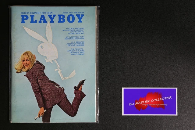 MAGAZINE PLAYBOY MARS 1969 Kathy MacDonald Vargas X EUR 29,56 - PicClick FR