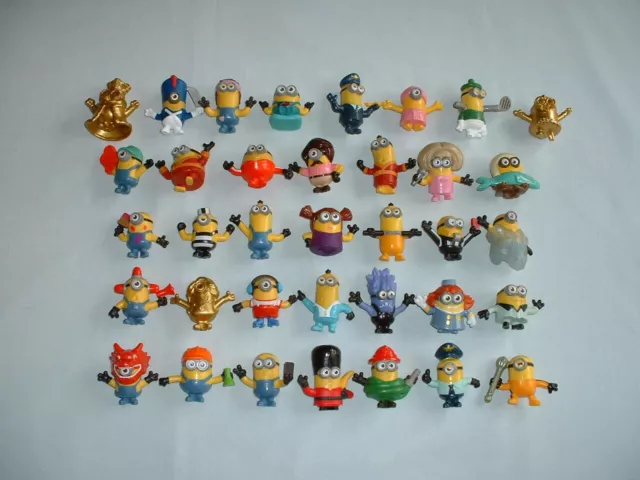 MINIONS DESPICABLE ME MCDONALDS Figuren Spielzeug *AUS BÜNDELSET AUSWÄHLEN* (GOLD/2020)