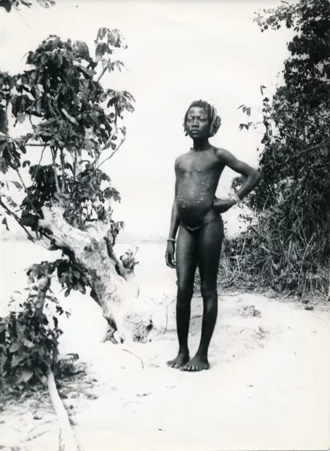 ZEMIO c. 1935 - Fillette Zandée Oubangui - DIV 9462