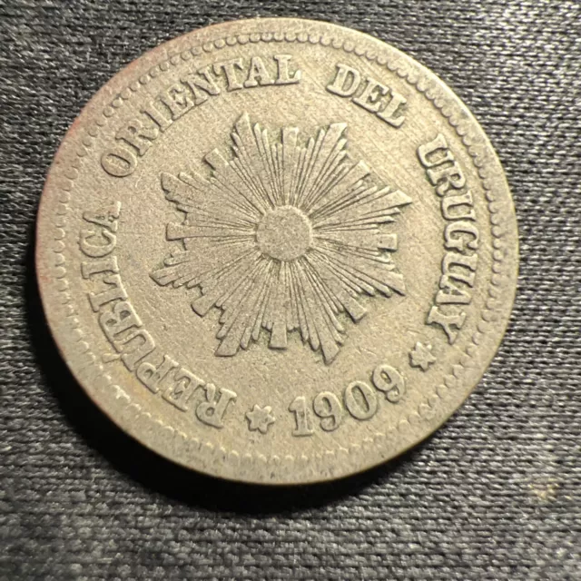 Uruguay - 1909 - 2 Centesimos - Z1075