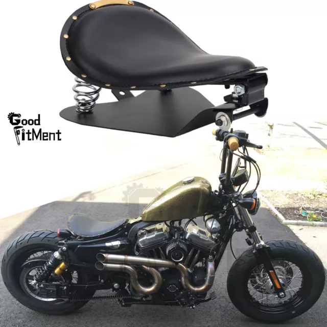 Solositz Motorrad Federsattel Sitz Für Harley Sportster Softail Bobber Chopper