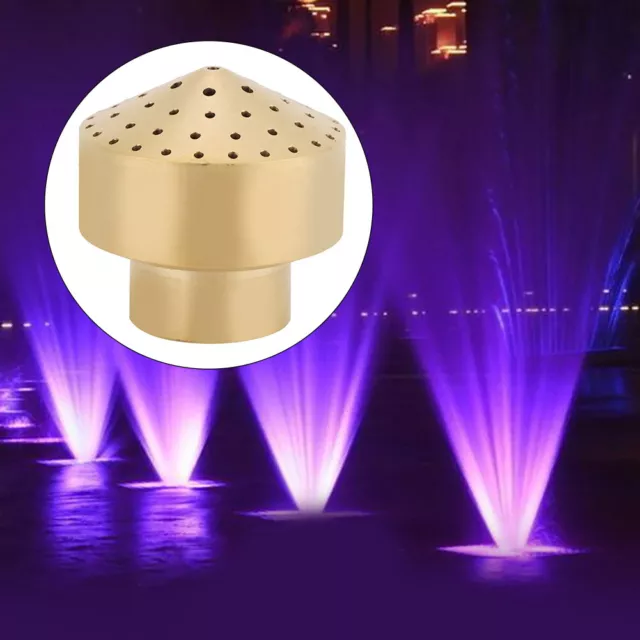 FNPT 3/4 DN20 Brass Fireworks Fountain Nozzle Spray Sprinkler Head UK