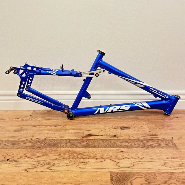 GIANT NRS 1 Full Suspension Mountain Bike Blue Medium £104.69