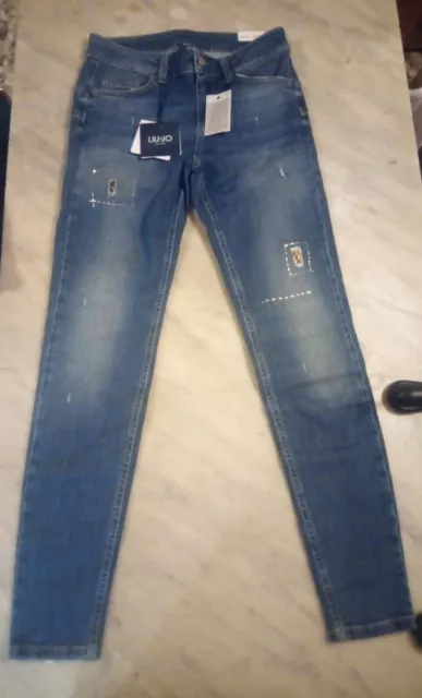 2 paia Jeans Liu Jo ORIGINALI mai usati Tg 27 e 28