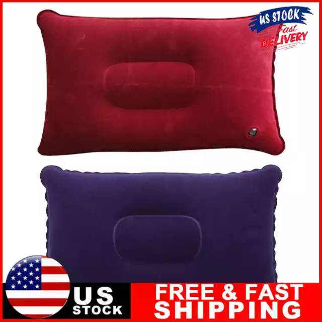 Ultralight Portable Inflatable Air Pillow Camping Travel Sleep Cushion Head Rest