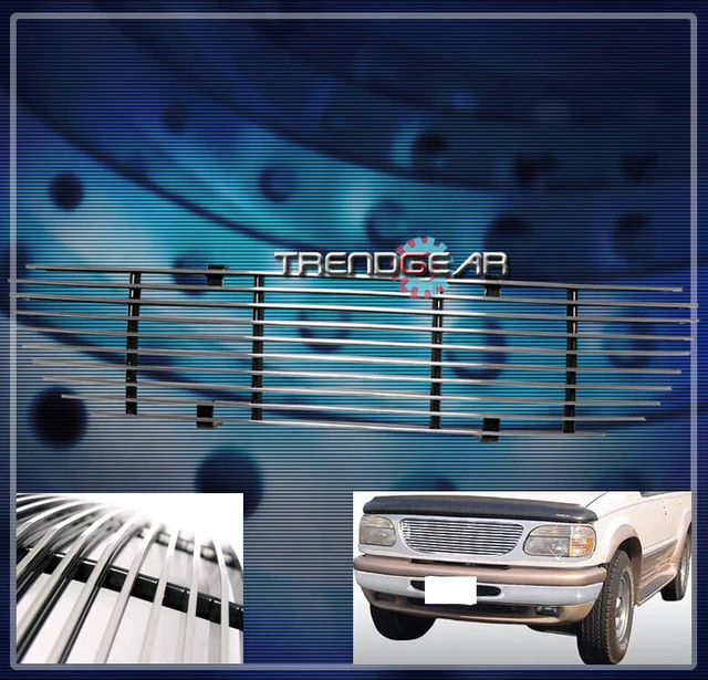 1995-2001 Ford Explorer Front Upper Billet Grille Grill 1996 1997 1998 1999 2000