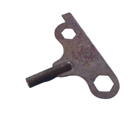 Antigua Llavero para Péndulo Mecánico Formica Vintage 1950 Cuadrado De 4x4 MM