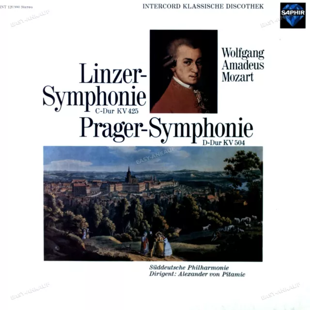 Mozart - Linzer-Symphonie C-Dur KV 425 / Prager-Symphonie D-Dur KV 504 LP .