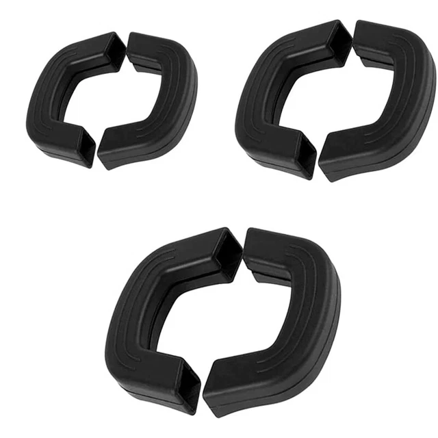 Manijas de olla de silicona soporte de mango protector de dedos soporte de olla resistente al calor L7K3