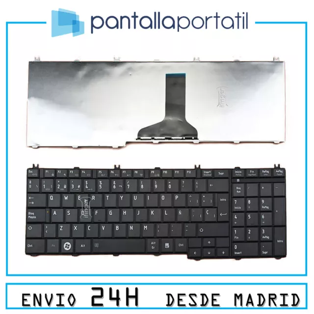 Teclado Para Portatil Toshiba Tecra R950-11h En Español Con Marco dsd Madrid