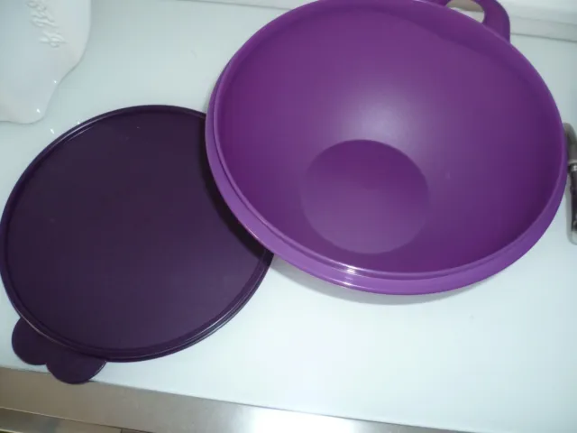 Tupperware Neuf Saladier / Bol Pouce Violet   Collector