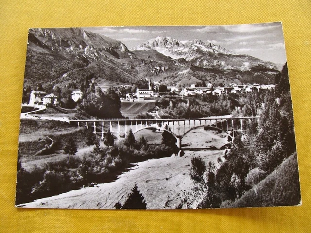 (FG.RR138) PONTE SUL VALLEGGIA TRA ROVETTA E SONGAVAZZO (vg 1968, ed. Ferrari)