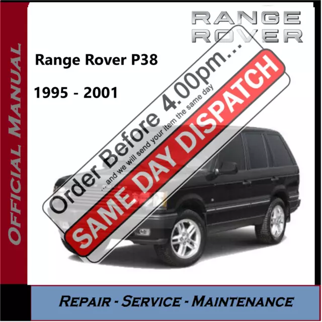 Range Rover P38 P 38 Workshop Service Repair Manual + Wiring Diagrams on USB