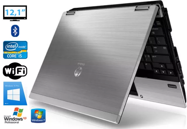 Ultrabook HP Elitebook 2540p i5 540M max 3.0GHz Win XP/7/10 pro 12"1 Zoll