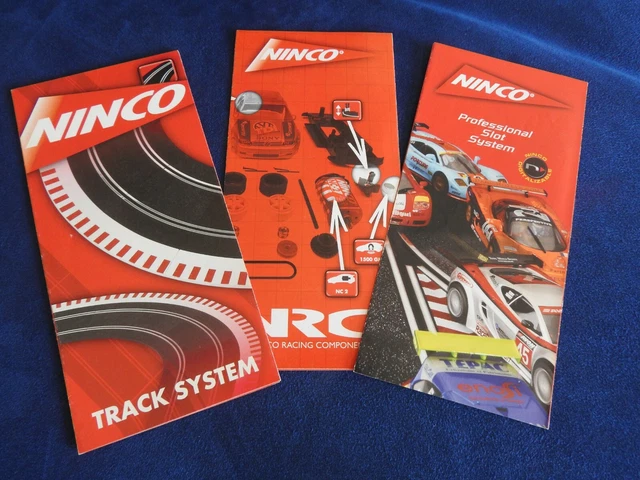 Catalogue Dépliant Ninco Supercup & Formula 1 - Occasion - Pour Collectionneurs De Circuit Slot