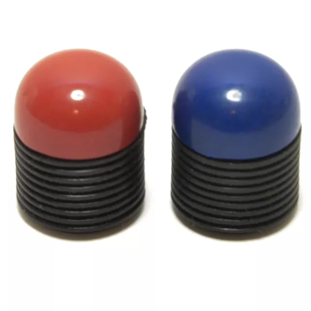 Round Drawer Knob Cabinet Pull Handle Red Blue Mid-Century Modern Choose