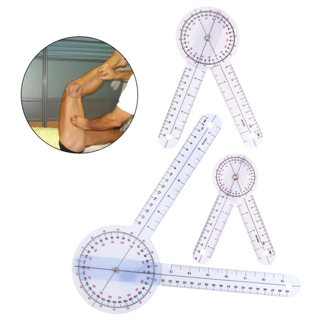 SPINAL TO MEASURE Range Clear Goniometer Medical Ruler Large £10.15 ...