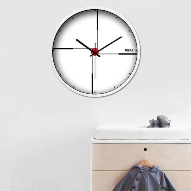 Large Mute Wall Clock Wall Hanging Clock Large Wall Clocks Household 11