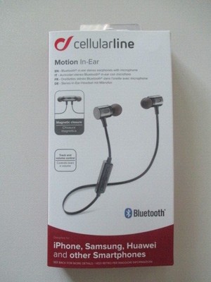 CELLULARLINE-ESSENTIAL HEADSET-CELLULAR LINE BT Cuffie Bianco-NUOVO 