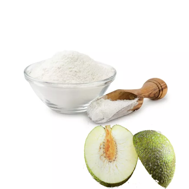 Breadfruit ground fine flour powder Pure natural Organic Ceylon premium quality