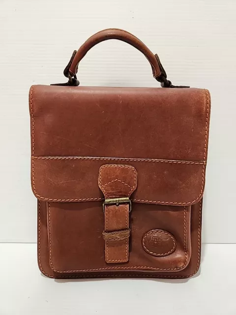 Cobb & Co Genuine Leather Top Handle Satchel Bag 26cm X 23cm x 8cm