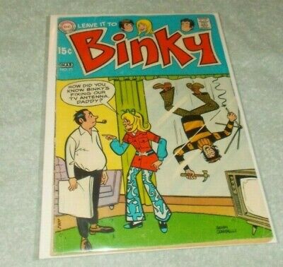 Leave It To Binky # 71 Gd+ Dc Comic 1970 Teenage Humor